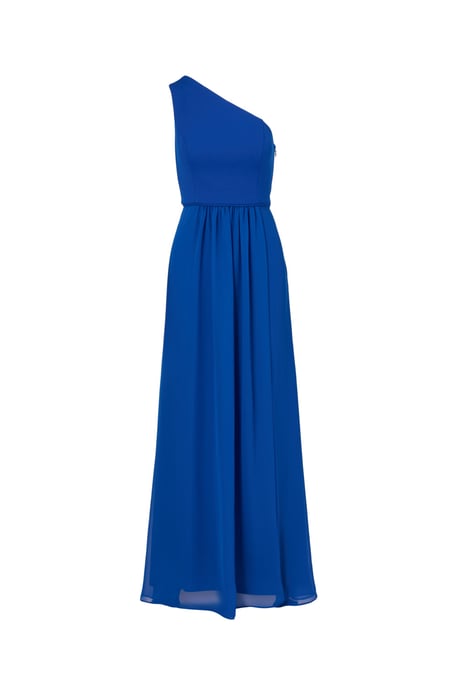 One Shoulder Chiffon Gown - Image 4