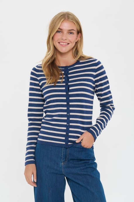 MilaSZ Striped Cardigan Knitted cardigan Regular fit - Image 2