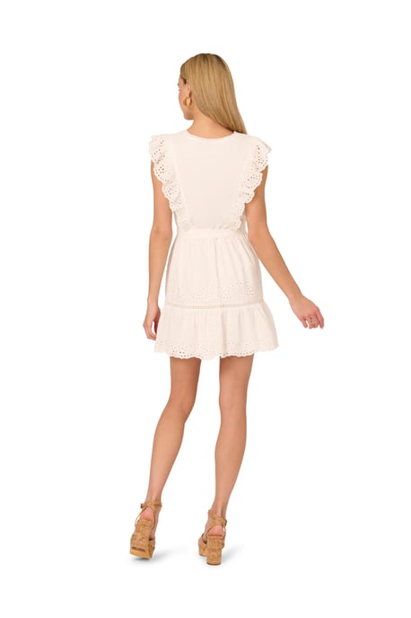 Short Eyelet Dress - Image 2