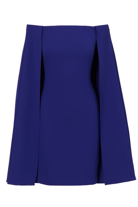 Off Shoulder Cape Dress - Image 4