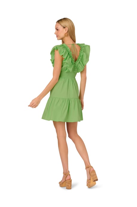 Ruffle Short Dress - Image 2