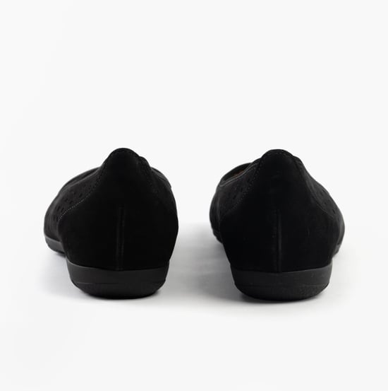 Gabor Ruffle Womens Shoes Black - Image 5