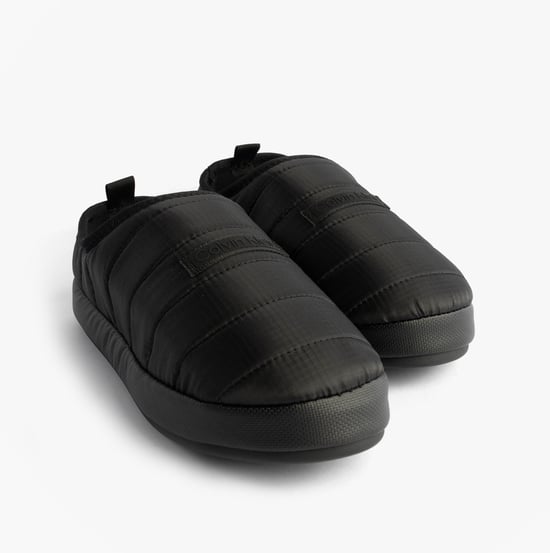 Calvin Klein Home Slipper Ripstop Mens Slippers Black - Image 4