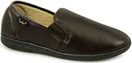 Dr Keller Christof Mens Slippers Brown - Image 1