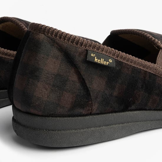 Dr Keller Darren Guss Mens Slippers Brown - Image 6