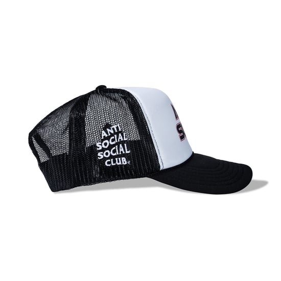 ASSC Unisex Racing Trucker Hat in Black - Image 3