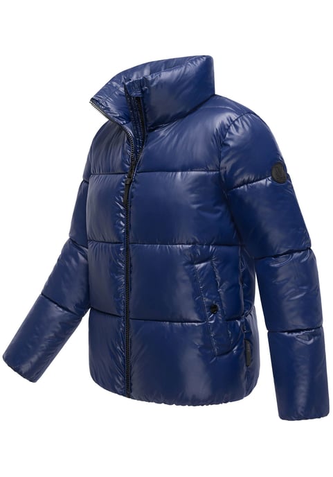 Marikoo dames winterjas Hazalee in puffer-stijl met glanzende look - Image 2