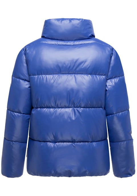 Marikoo dames winterjas Hazalee in puffer-stijl met glanzende look - Image 3