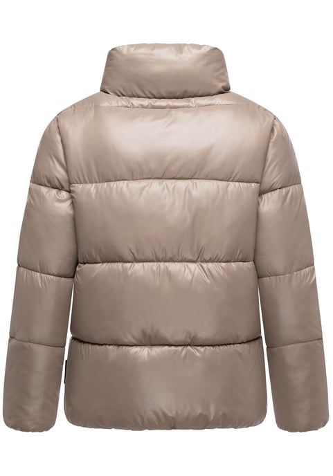 Marikoo dames winterjas Hazalee in puffer-stijl met glanzende look - Image 3