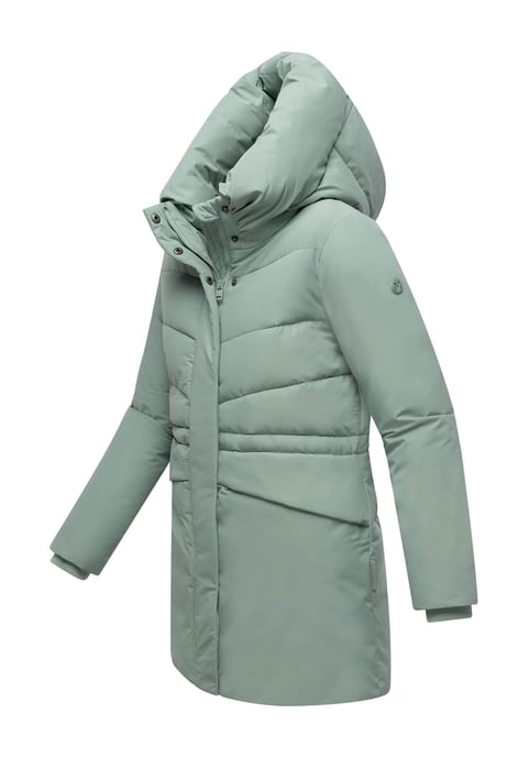 Marikoo dames winterjas Delilah met fleecevoering & verstelbare taille - Image 2