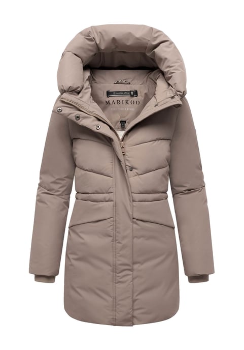 Marikoo dames winterjas Delilah met fleecevoering & verstelbare taille - Image 1