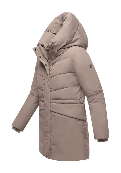 Marikoo dames winterjas Delilah met fleecevoering & verstelbare taille - Image 2