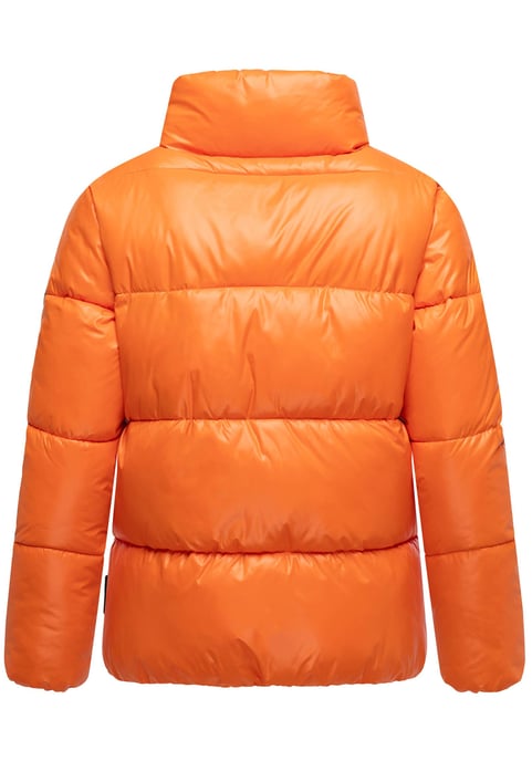 Marikoo dames winterjas Hazalee in puffer-stijl met glanzende look - Image 3
