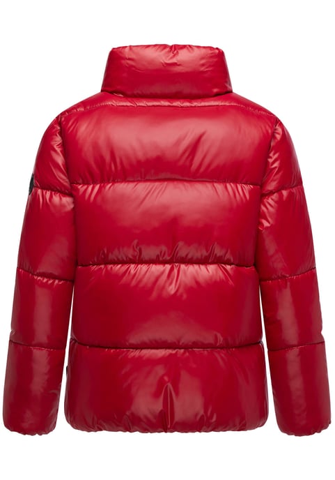Marikoo dames winterjas Hazalee in puffer-stijl met glanzende look - Image 3