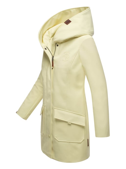 Marikoo dames softshelljas – Mayleen, waterafstotend met capuchon - Image 3