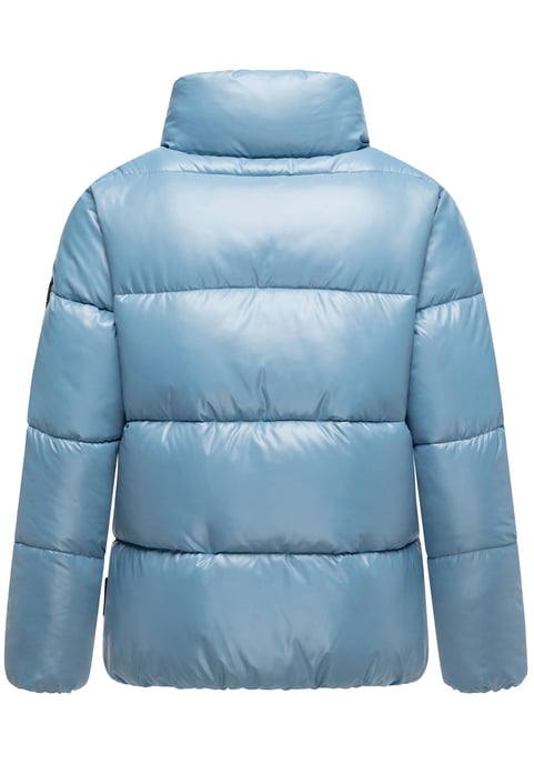 Marikoo dames winterjas Hazalee in puffer-stijl met glanzende look - Image 3