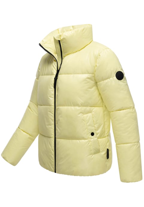 Marikoo dames winterjas Hazalee in puffer-stijl met glanzende look - Image 2