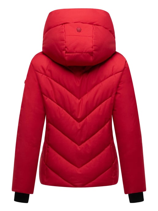 Marikoo women’s quilted winter jacket Nadiraa with 2-in-1 design & hood - Image 4
