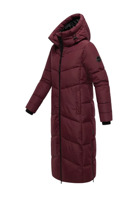 Marikoo women’s quilted coat Firella with hood & two-way zipper - Image 2