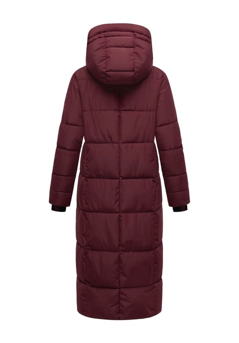 Marikoo women’s quilted coat Firella with hood & two-way zipper - Image 3
