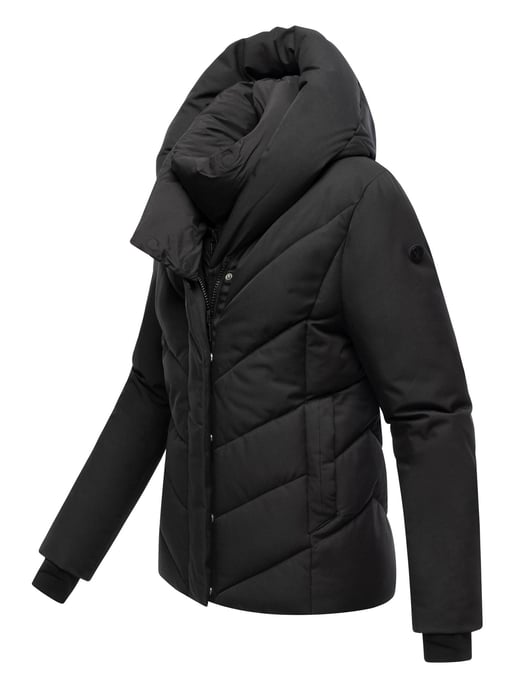 Marikoo dames gewatteerde winterjas Nadiraa met 2-in-1 design & capuchon - Image 3