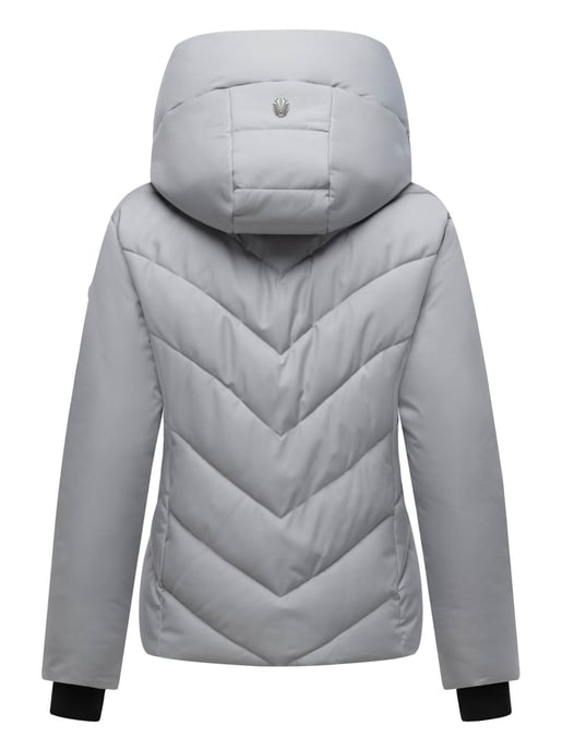Marikoo dames gewatteerde winterjas Nadiraa met 2-in-1 design & capuchon - Image 3