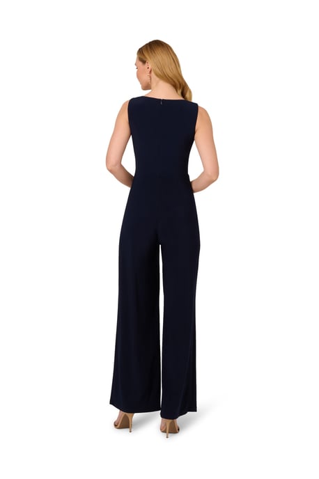 Jersey Draped Jumpsuit - Image 2