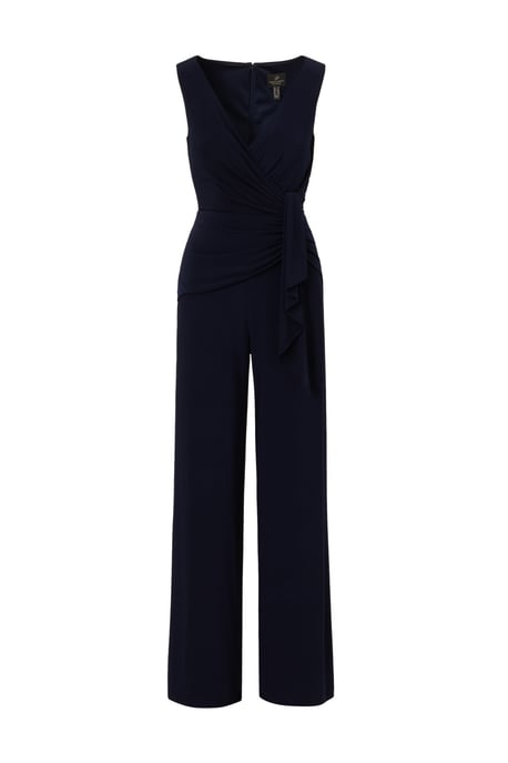 Jersey Draped Jumpsuit - Image 4