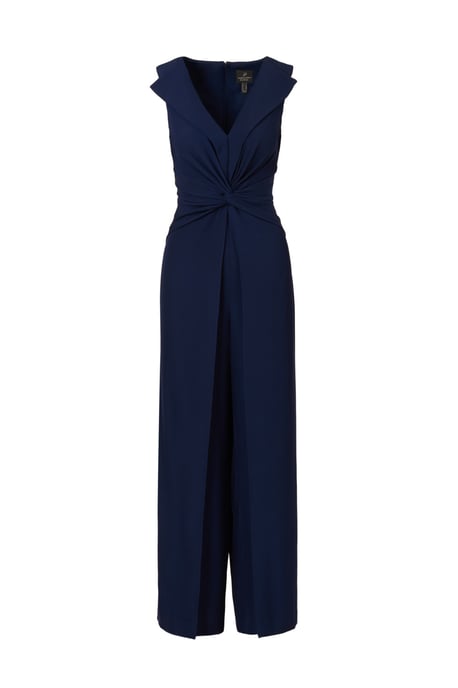 Twist Front Overlay Jumpsuit - Image 4
