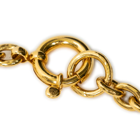 Vintage Triple CC Pendant Necklace Necklace - Image 3