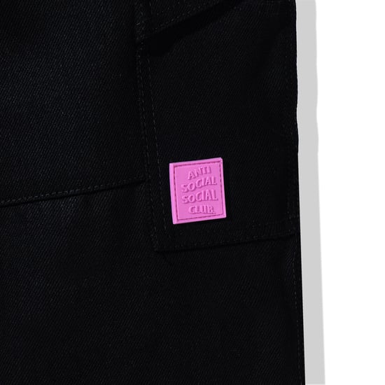 ASSC Unisex Mechanic Pants in Black - Image 3