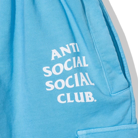 ASSC Unisex Mind Games Sweatshorts in Blue - Image 4
