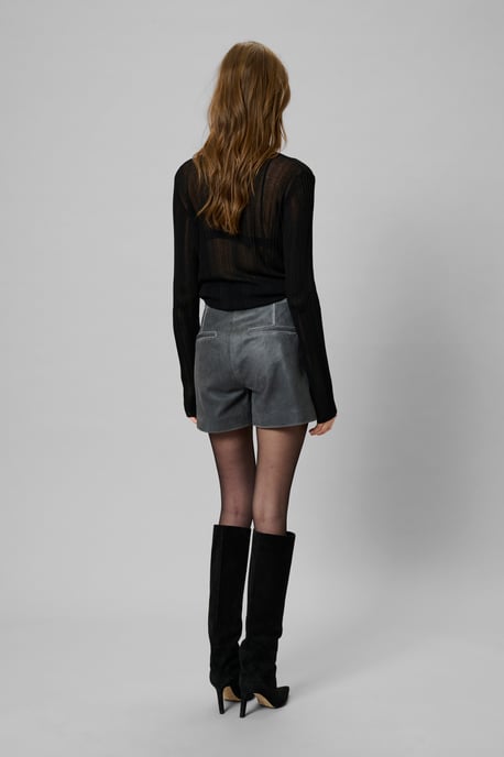 Leren short MWBibi Leren short Loose fit - Image 2