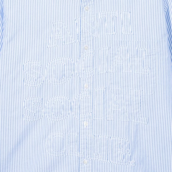 ASSC Unisex Mind Games Oxford Shirt in Blue - Image 3