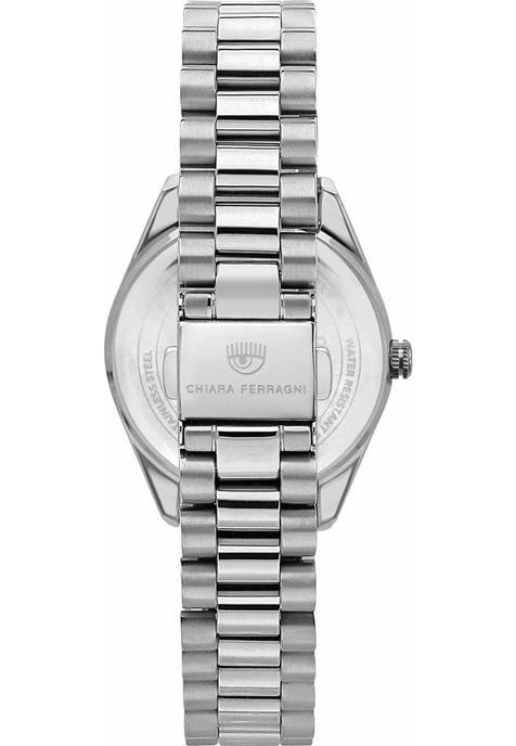 Chiara Ferragni Dameshorloge Kwarts Zilver - Image 2