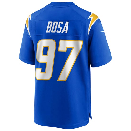 Nike NFL Los Angeles Chargers 97 Bosa Home Game Jersey - Image 3