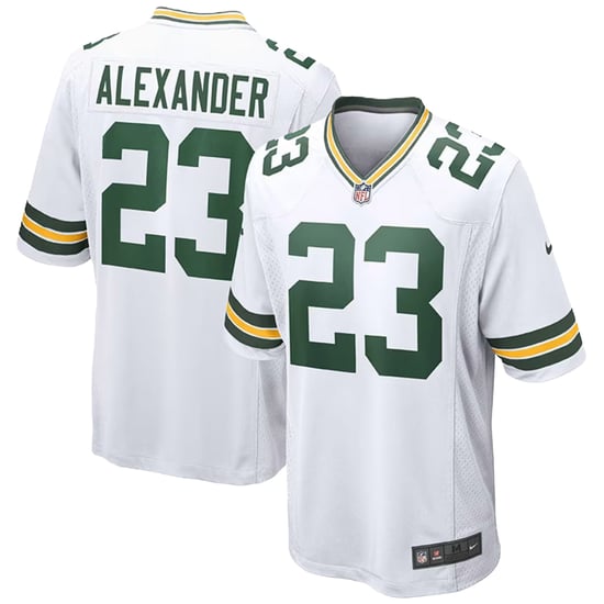 Nike NFL Green Bay Packer 23 Alexander Home Game Jersey - Image 1