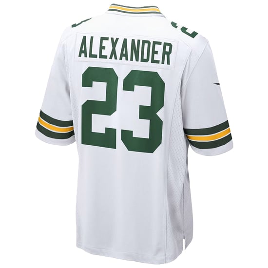 Nike NFL Green Bay Packer 23 Alexander Home Game Jersey - Image 2