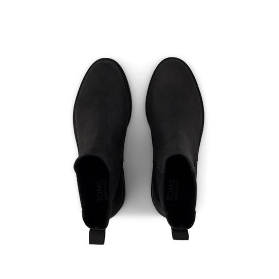TOMS Bennet Leather Women's Black Boots - Image 4