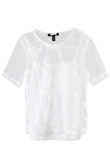 Embroidered Layered Top/vest - Image 2