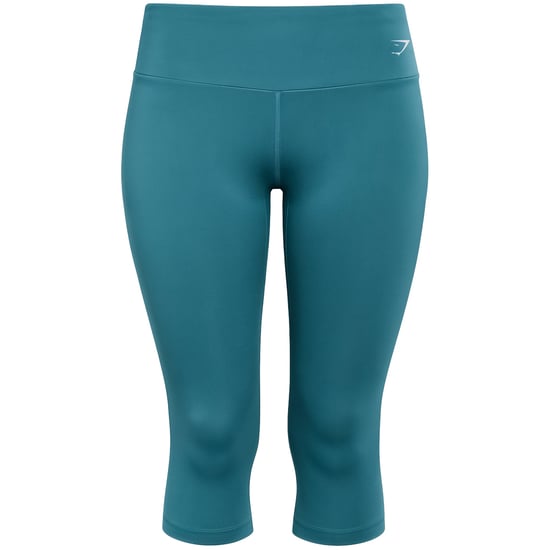 Gymshark Fit Womens Blue Cropped Leggings - Image 1