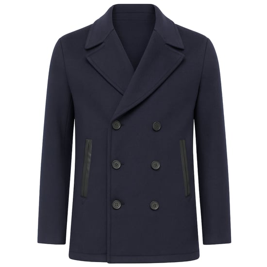Ted Baker Aldovie Mens Navy Coat - Image 1