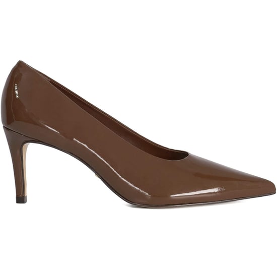 Dune Aspiring Leather Women's Brown Shoes - Image 4
