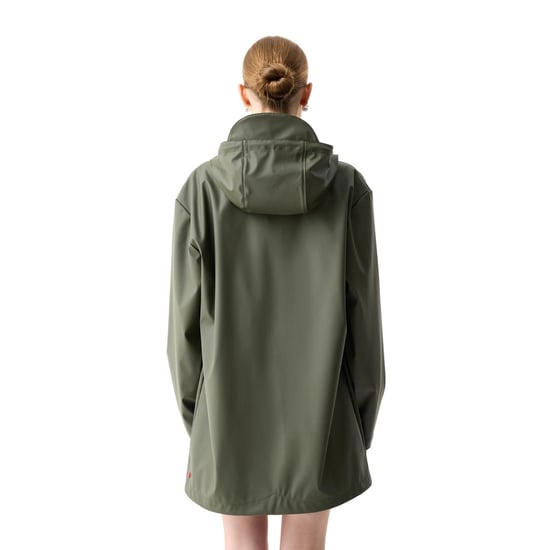 Hunter Jo Parka Unisex Adults Green Rain Jacket - Image 2