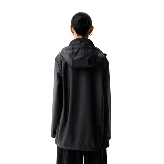 Hunter Jo Parka Unisex Volwassenen Zwarte Regenjas - Image 2