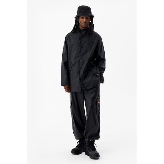 Hunter Jo Parka Unisex Volwassenen Zwarte Regenjas - Image 3