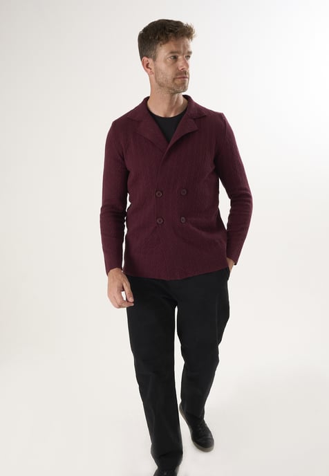 Cardigan Notch Collar Cardigan - Image 2