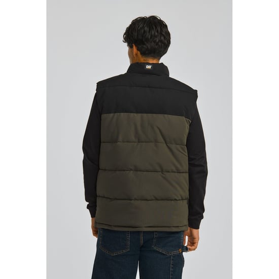 Caterpillar Arctic Zone Heren Groene Gilets - Image 2