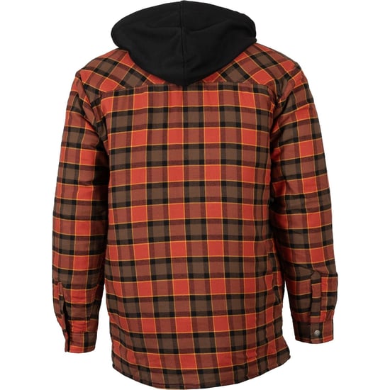 Dickies Fleece Hemd met Kap Heren Rood Shirt Jacket - Image 6