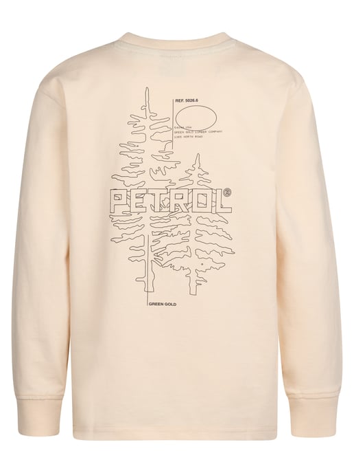 Petrol Industries - Jongens Backprint T-shirt Shenandoah - Geel - Image 2